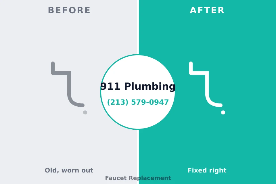 Before and after: plumbing company Greenwood, WI